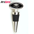 Neuestes leeres Metallhandwerk-kundenspezifisches Logo Champagne Bottle Wine Stopper